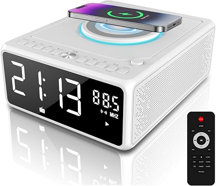 CD Player Radio Alarm Clocks for Bedside product