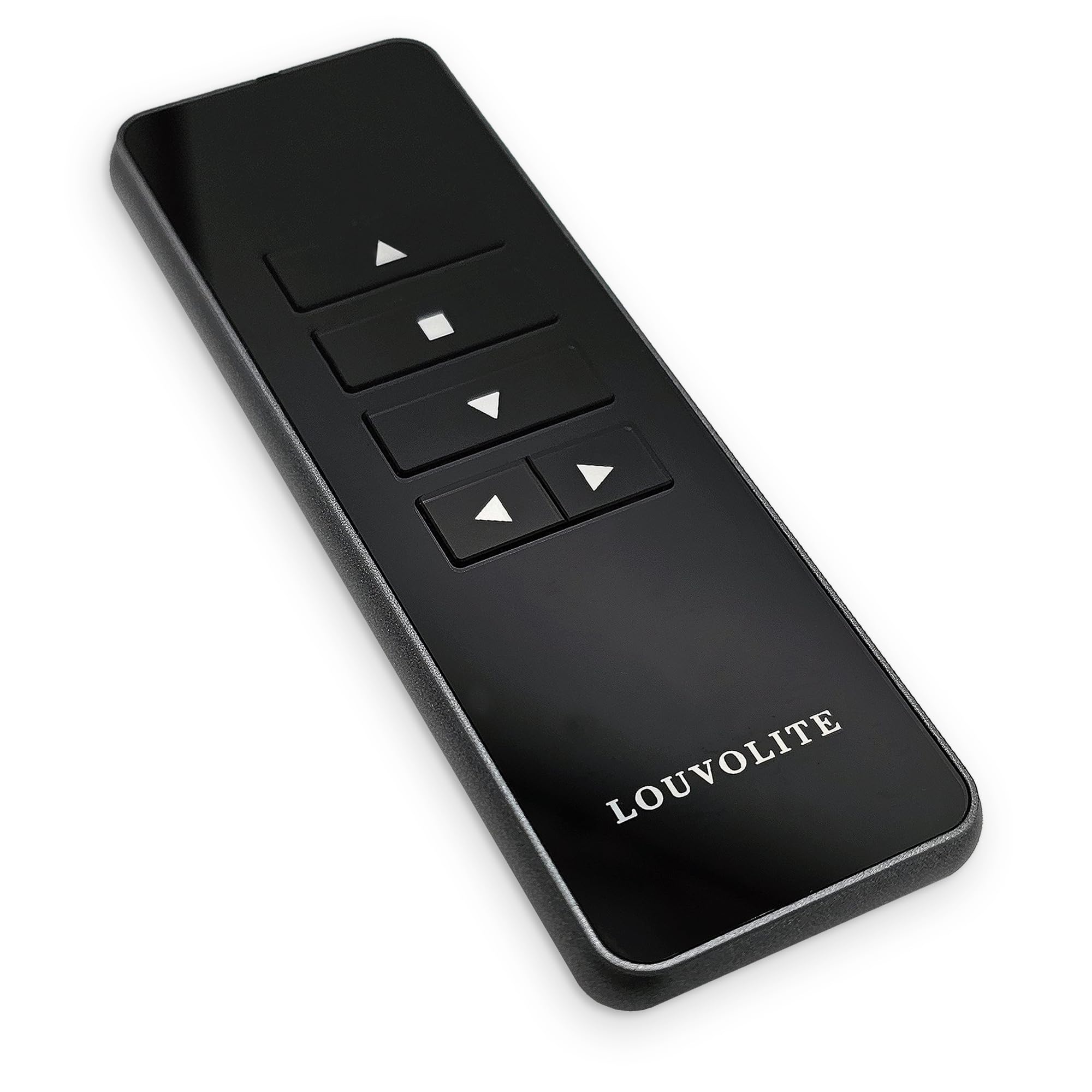 Louvolite R1940, R1942 (6 Ch), R1944 (16 Ch) Push Button Remotes for 1200/1800 Series Motorised Blinds (R1942-BK, Black)