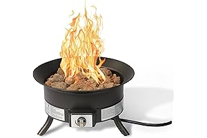 Amazon Basics 55,000 BTU Portable Propane Gas Fire Pit