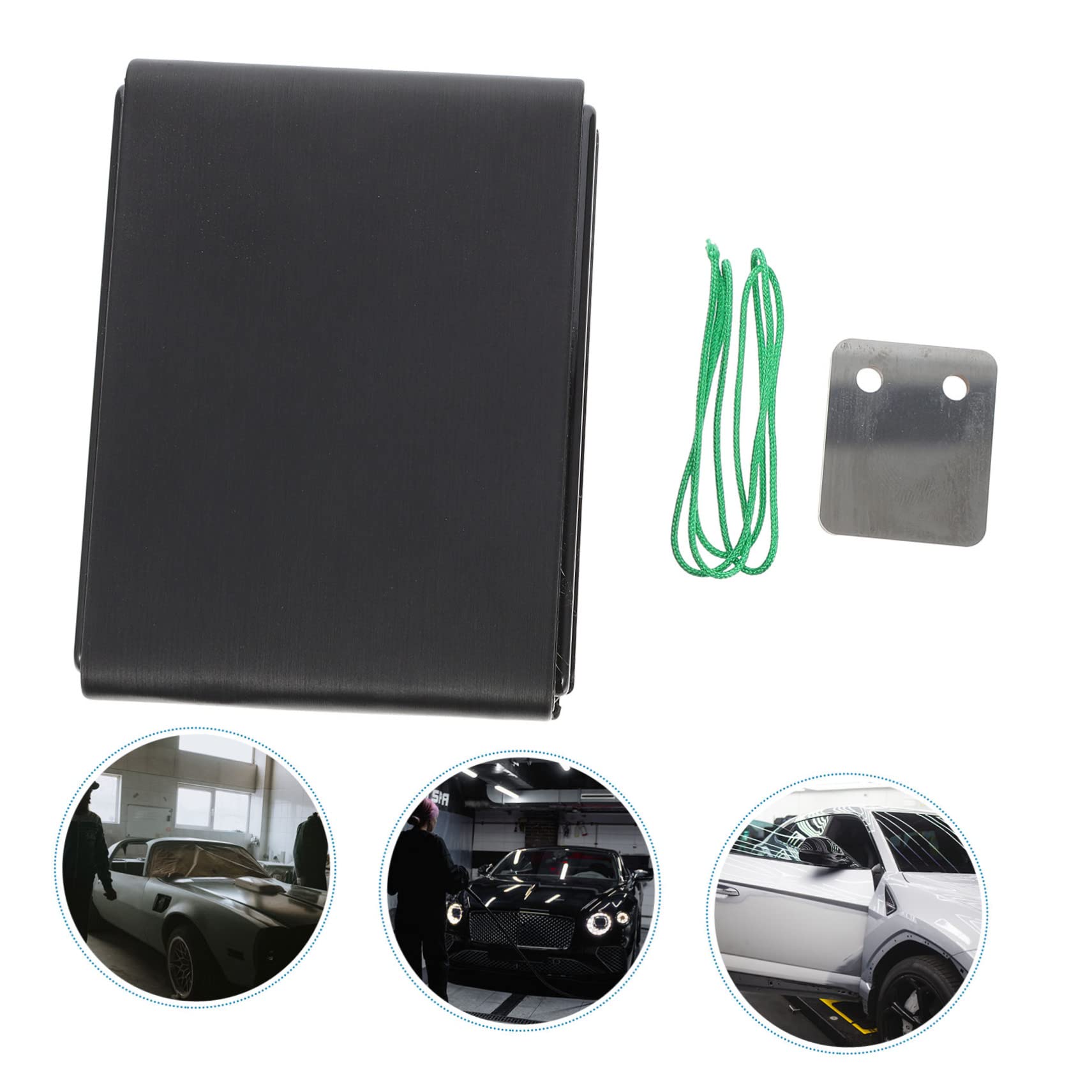 TOPBATHY Raspador para Eliminar Pintura y Pegamento Portátil de Acero de Tungsteno Diseño Resistente y Práctico en Mantenimiento de Coches