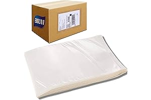Sturdy, Crystal-Clear Shielding: Premium 2.5 Mil 7"x10" Shipping Label Sleeves