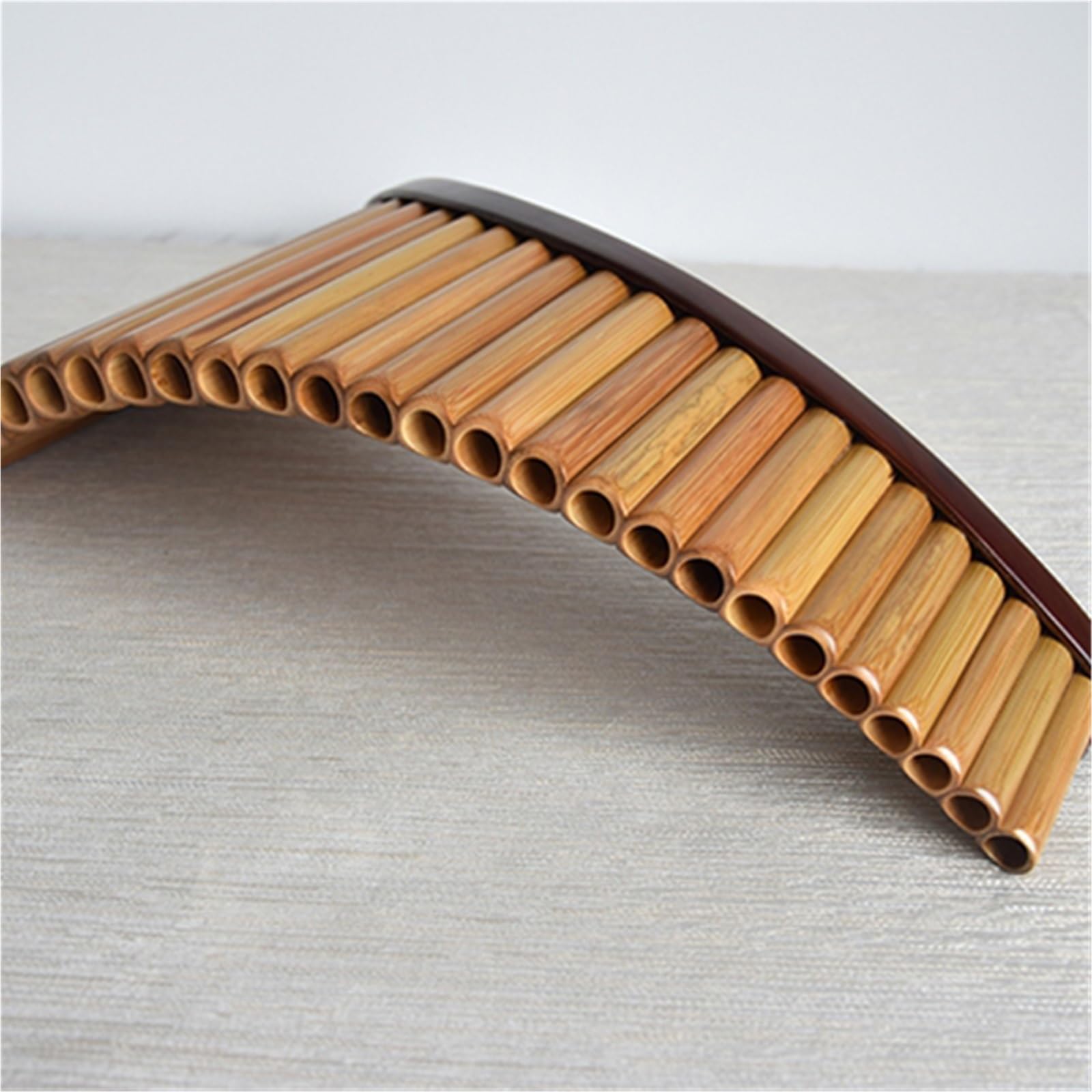 La Flûte De Pan Collection De Tuning Professionnelle 25 Tubes Ton C Base En Acajou Ton G Performances Professionnelles(G,L)