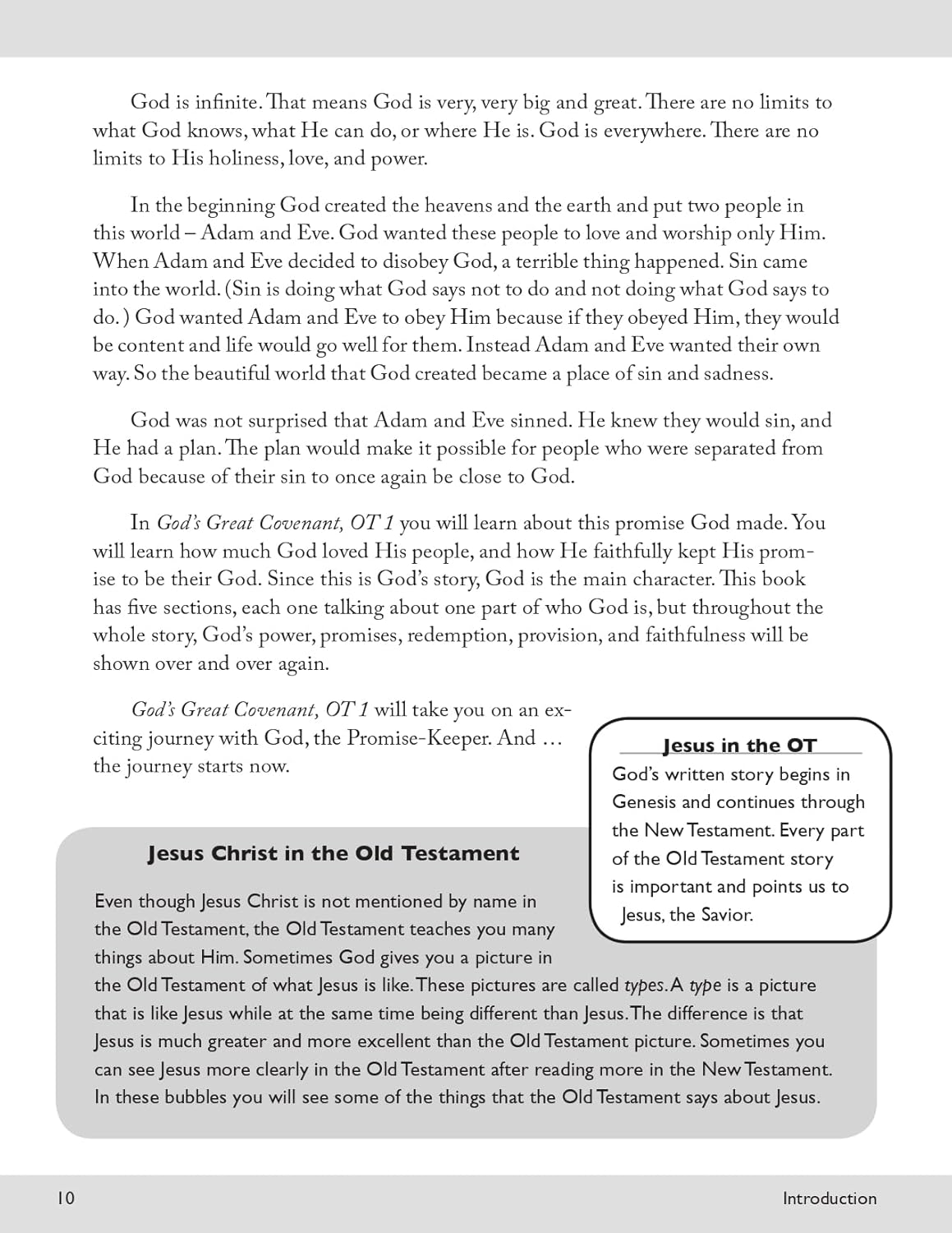 God's Great Covenant, OT Book One      Paperback – January 1, 2007