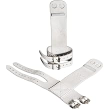 HOLVIST Gymnastics Grips | Double Buckle Grips for Girls 7-9 | Gymnastics Grips for Girls 10-12 | Womens Gymnastics Hand Grips | Gymnastic Training Wristbands Grip for Youth, Toddler and Adults