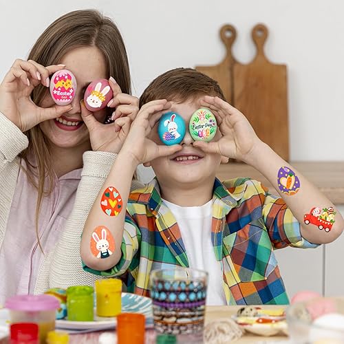 Miniatura 10 de 240 tatuajes temporales de trébol para niños calcomanías de seguridad impermeables a granel juguetes de tatuaje temporales para niños la mejor