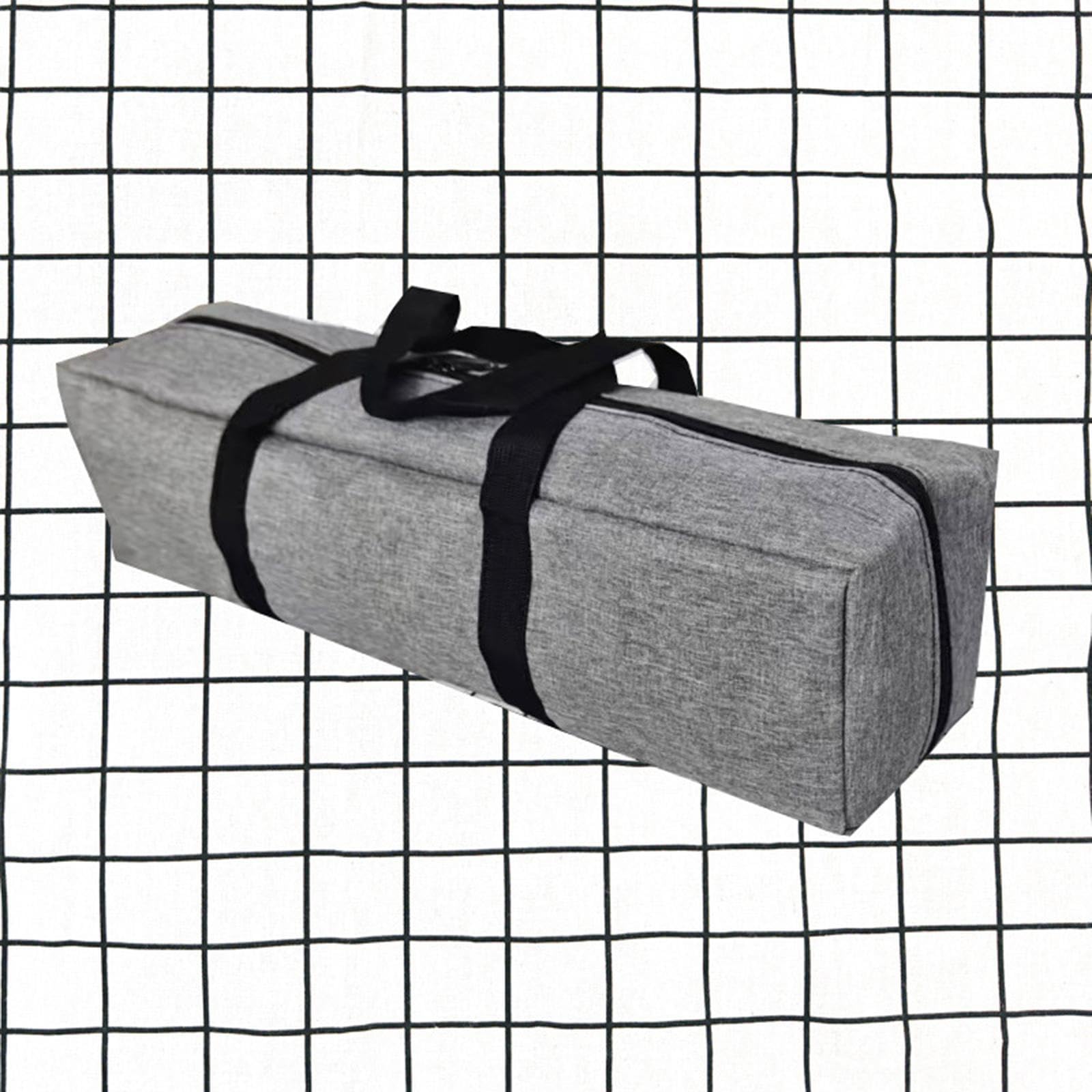 Homyl Camping Ausrüstung Tasche Zeltstangen Tasche Aufbewahrung Tragetasche Faltbar Oxford Wasserdicht mit Reißverschluss für Wandern Camping Trekking Reise, 110x25x25cm
