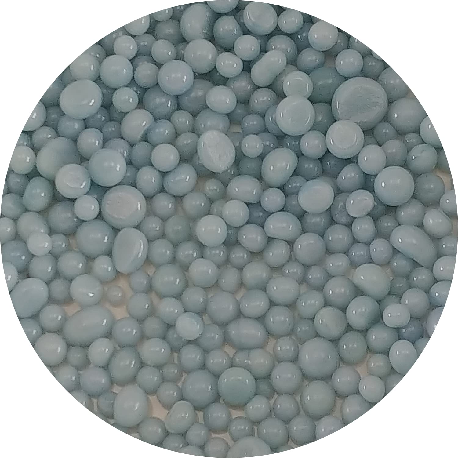 Powder Blue Opal Frit Balls FB0108 COE 90 Glacial Art Glass-image-20