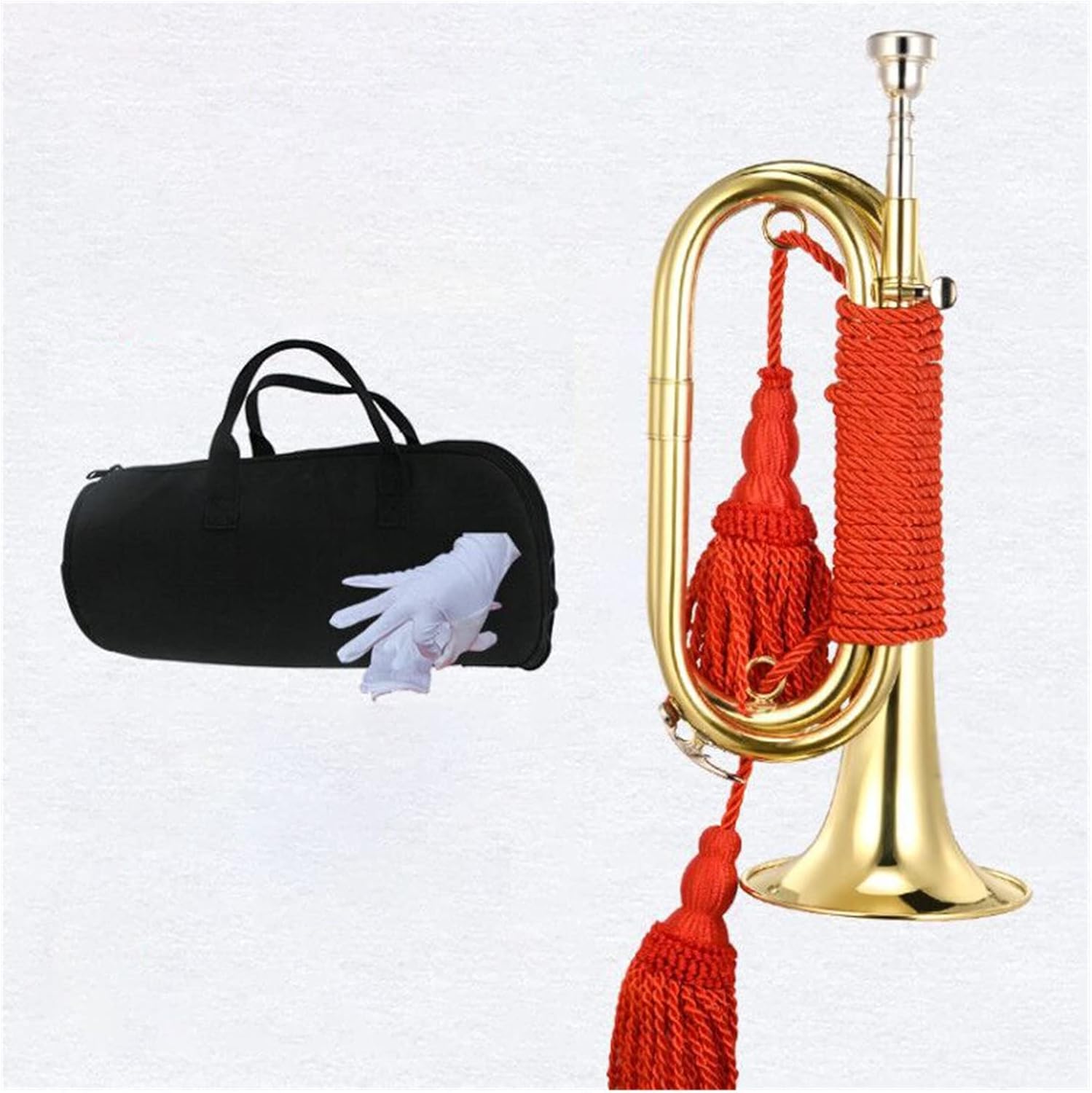 Bflat Bugle Trumpet Trumpet Instrument Horn Brass Stride