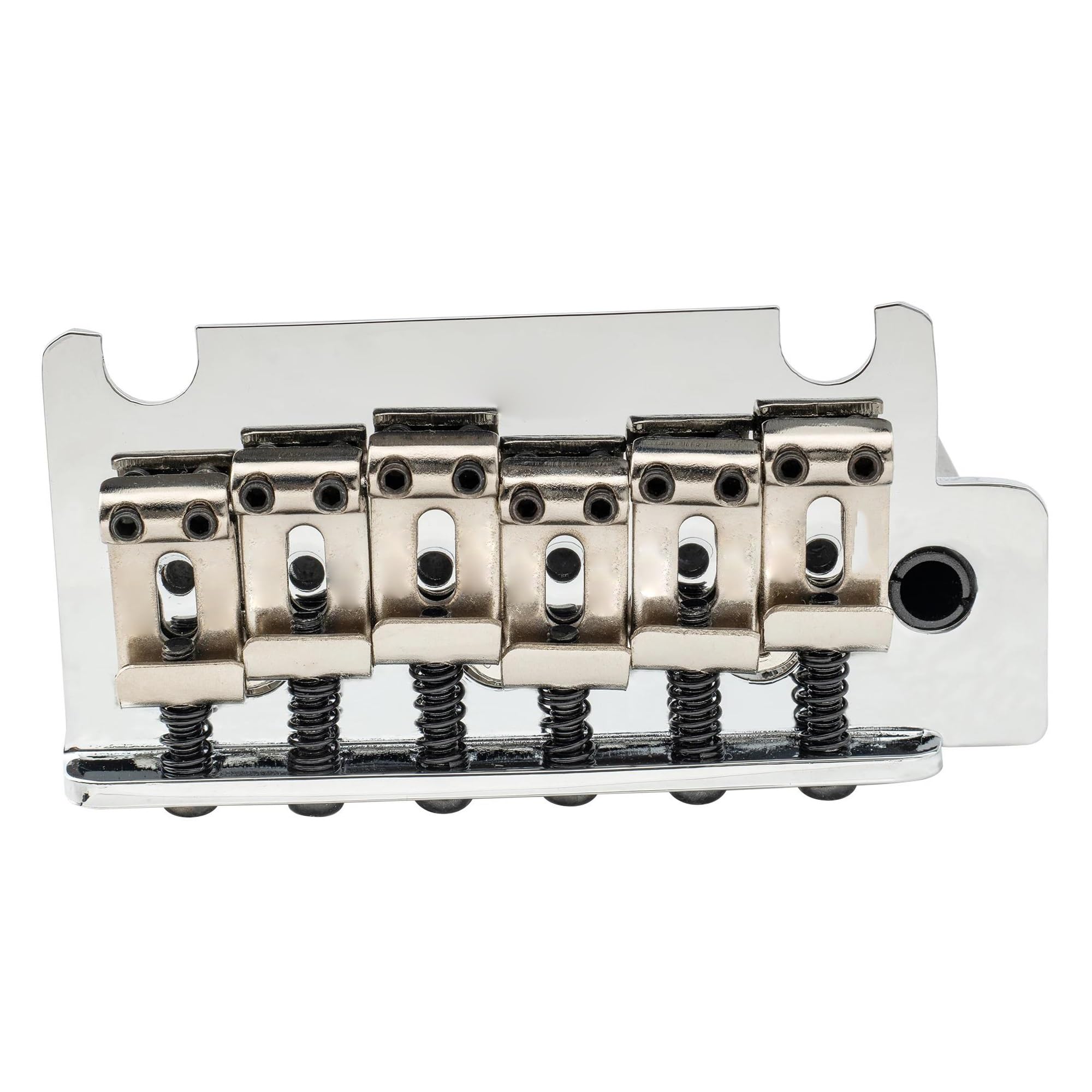 Mostek Gitarowy 54mm Standardowe Pełnoblokowe Ramię Pop-in W Stylu Vintage 2 Punktowy Mostek Gitarowy Tremolo(Chrome)