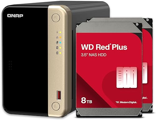 Miniatura 56 de QNAP TS-664-8G-US NAS de escritorio de alto rendimiento de 6 bahías con procesador Intel Celeron Quad-Core, ranuras PCIe M.2 y conectividad de red