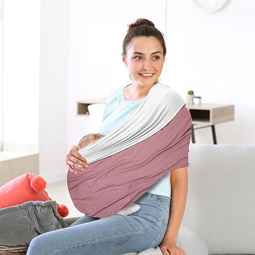 Miniatura 20 de TKKOK Portabebés, portabebés unisex, ligero y ultrasuave, fácil de llevar, perfecto para niños recién nacidos Negro/Beige,Gris claro,Caqui