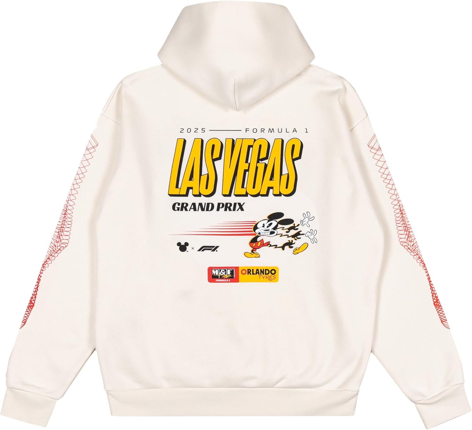 F1 Las Vegas Grand Prix x Disney Men's Map Illusion Hooded Sweatshirt - Image 3