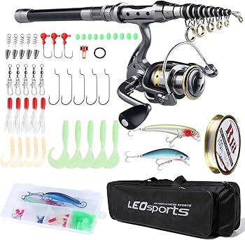 竿ロッド　3本セット　リール付き Amazon | 釣り竿セット 釣具セット カーボン製 ロッド スピニング