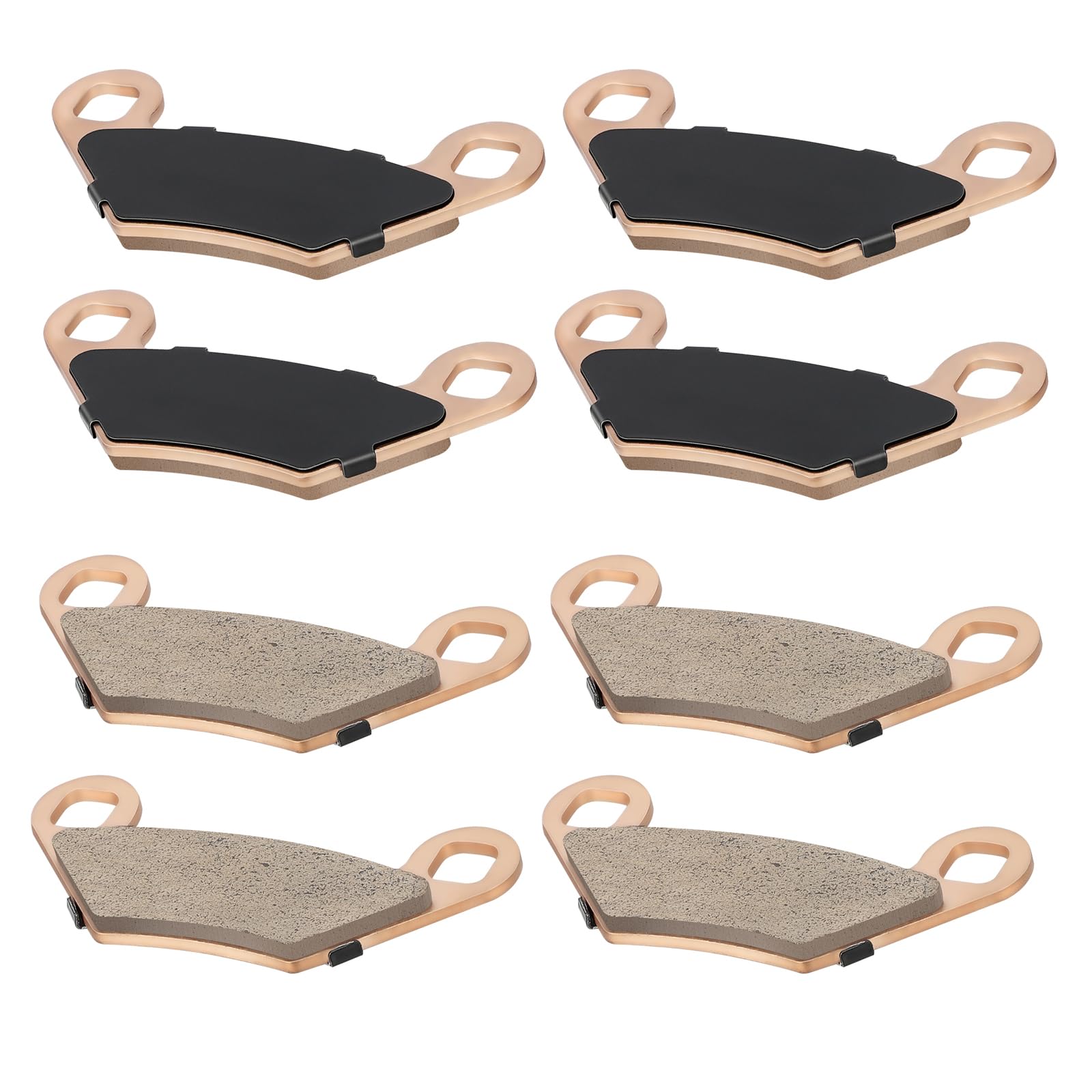 Sintere Bremsbeläge vorne und hinten passend für Polaris Sportsman 1000 Sportsman X2 /Touring/High Lifter 850/800 /700/550 /500 Scrambler 1000 ATP 500/330 2004-2019