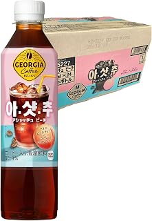 HOME乔治亚 Ashachu 桃子 410ml PET ×24瓶(盒子)
