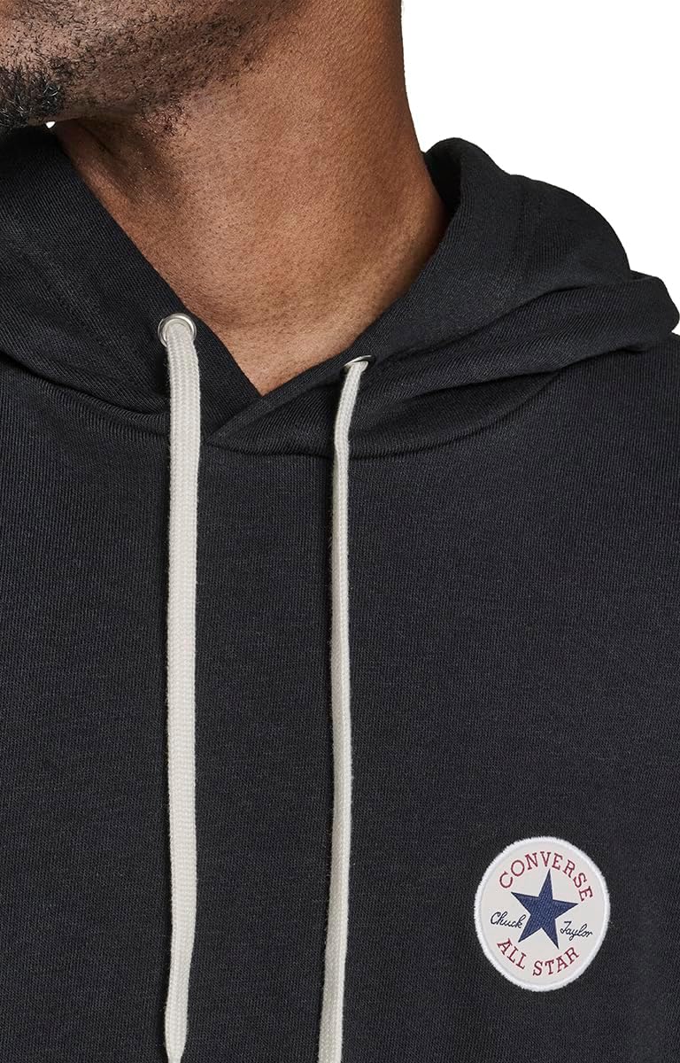 Converse Mens Standard Fit Core Chuck Patch Hoodie - Image 7