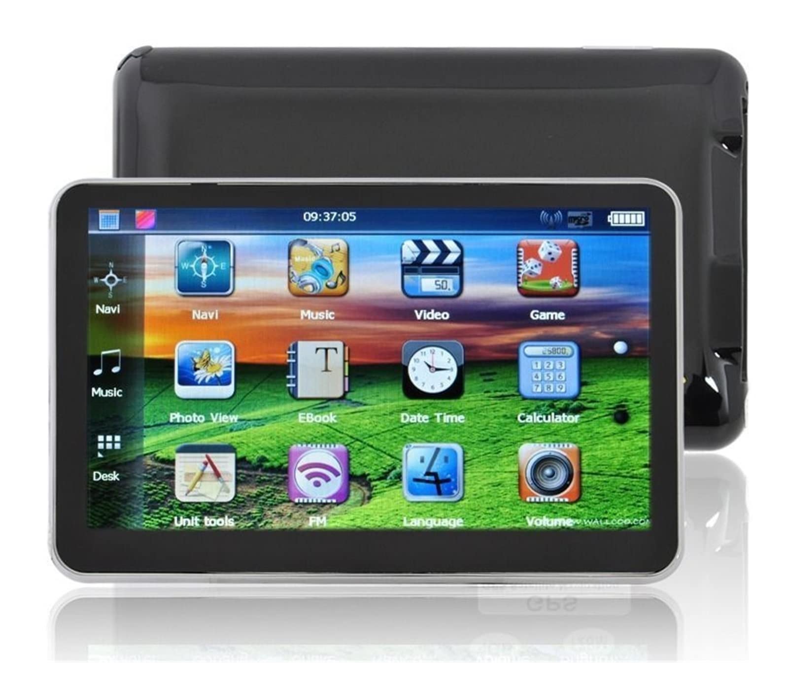 5'inch pojazdu dotykowego GPS 256 MB 8 GB. Samochód Nawigacja Bundle Najnowsza darmowa mapa, Seria Pro
