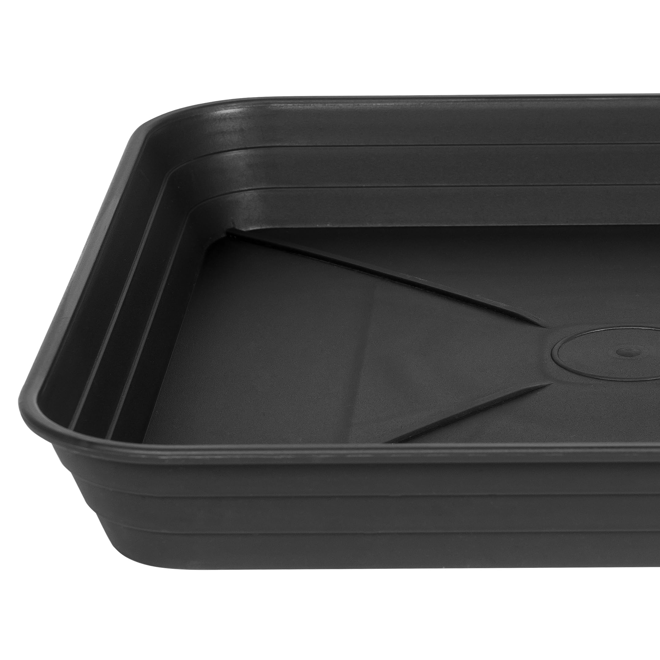 Plant Saucers - Heavy Duty Square Trays -3 Plant Saucers - Heavy Duty Square Trays -3