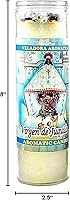 Vista 2 de 6 Piezas Velas Cóctel Vela Aromática Virgen DE JUQUILA Blanco