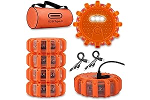 Trek Safe USB-C Rechargeable LED Road Flares