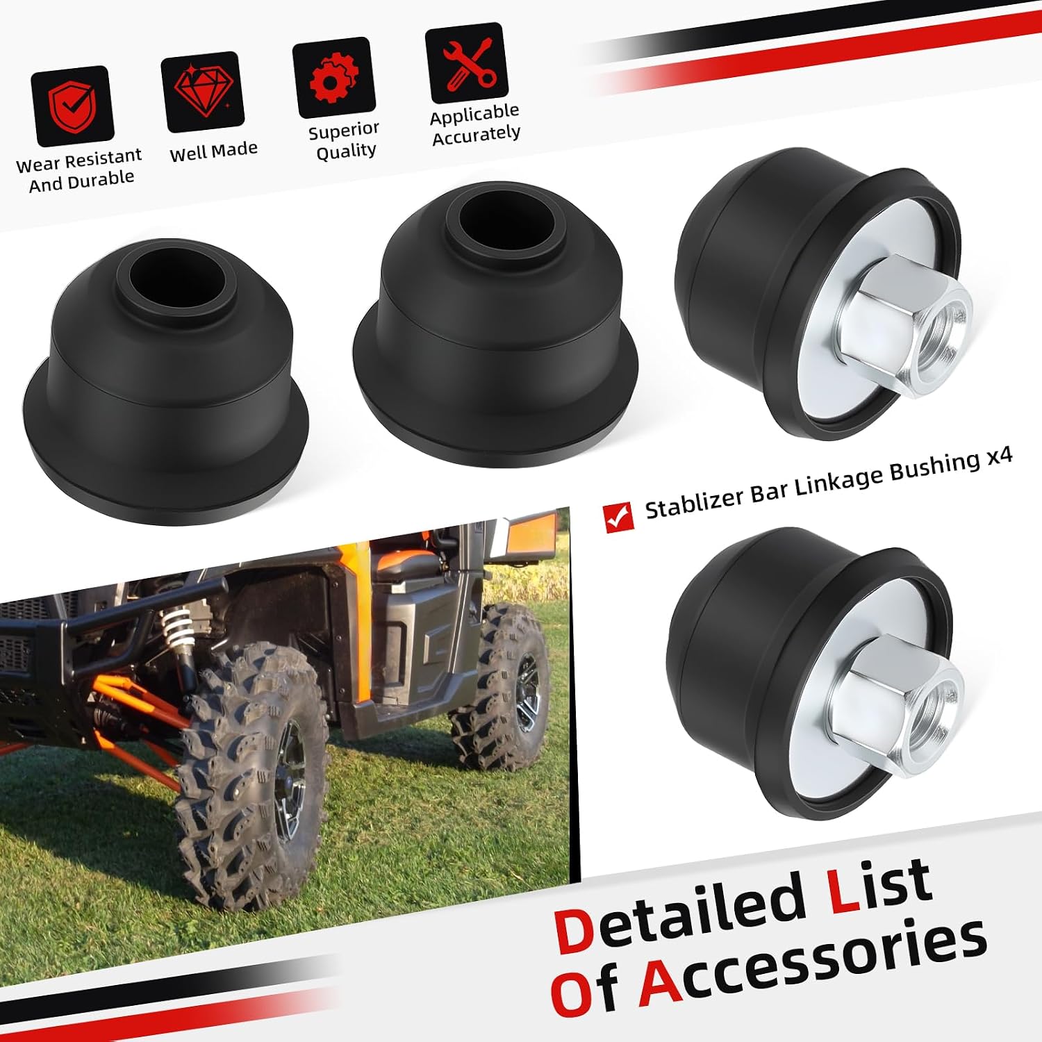 5416013 Linkage Bushing For Polaris Sportsman Ranger RZR 500 570 800 850 900 1000 2008-2026