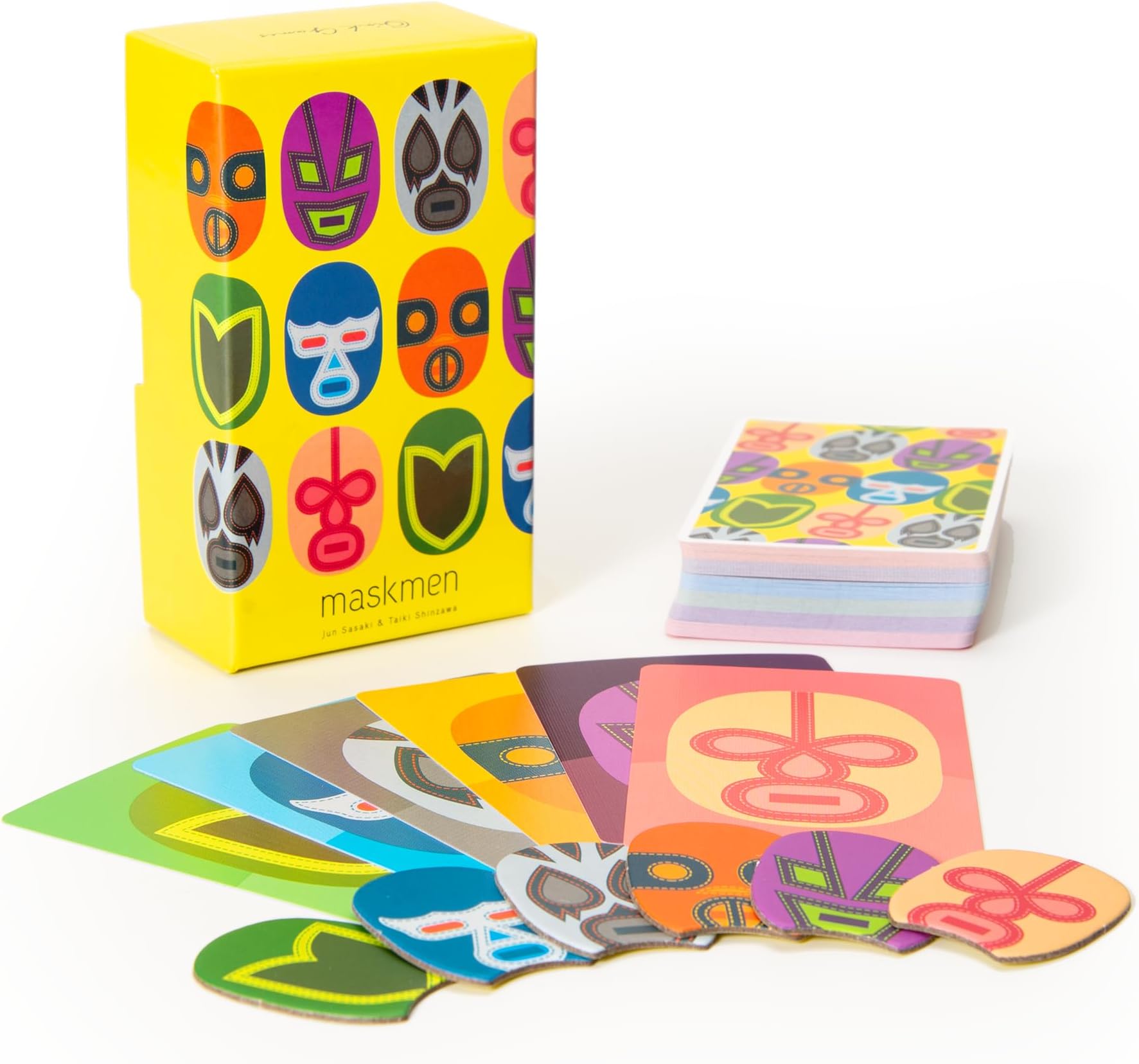 Maskmen – Strategic Shedding Card Game | 2–6 Players | Ages 9+ | 20-Minute Portable Game