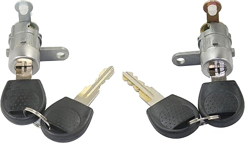 Garage-Pro Juego de 2 cilindros para cerradura de puerta compatibles con Chevrolet Aveo 2004-2007 con llaves del lado del conductor y del pasajero