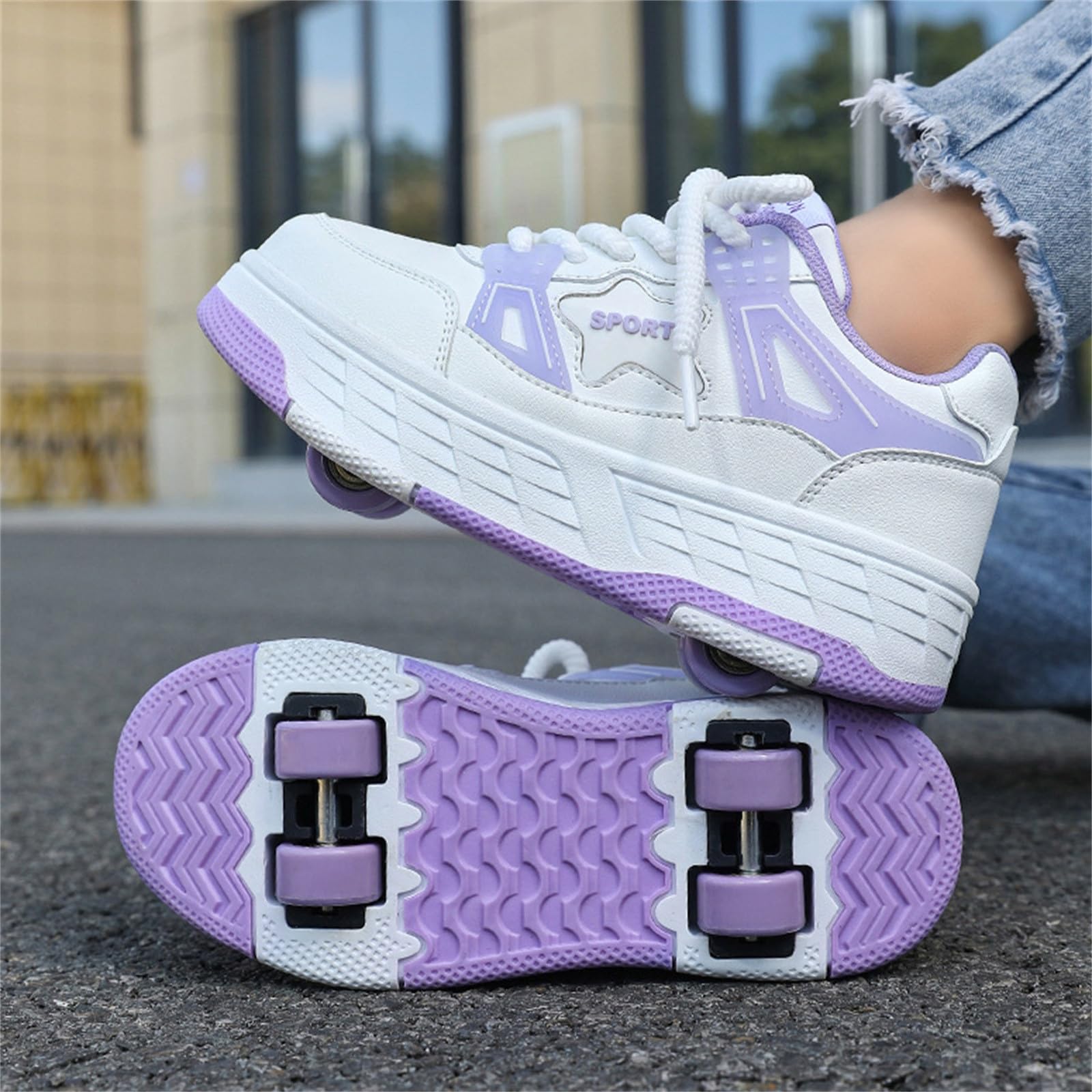 Generico Scarpe da Corsa per Bambina Sneakers Comode Suola Morbida Antiscivolo Ginnastica Leggero Camminata Multiuso Outdoor e Skateboard attività all'Aria Aperta