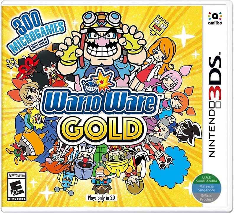 3DS Warioware Gold (World Edition)