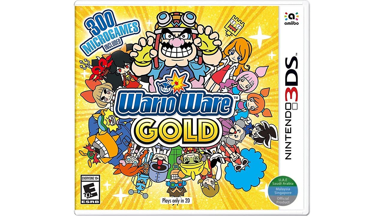 3DS Warioware Gold (World Edition)