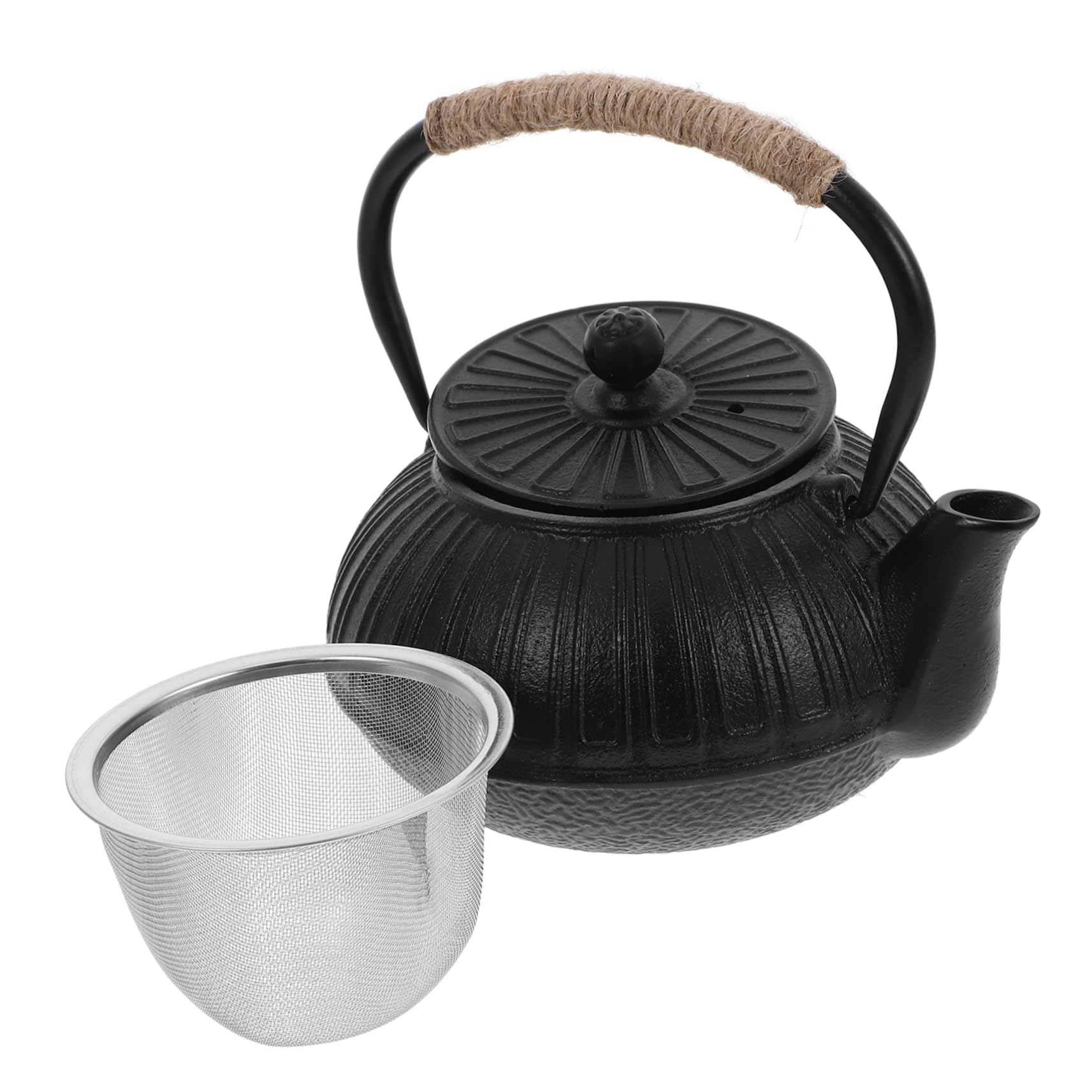 Japanische Gusseisen Mit Sieb Kapazität Für Grünen Und Kräutertee Design Für Stilvolles Teebringen Langlebig Und Vielseitig Einsetzbar