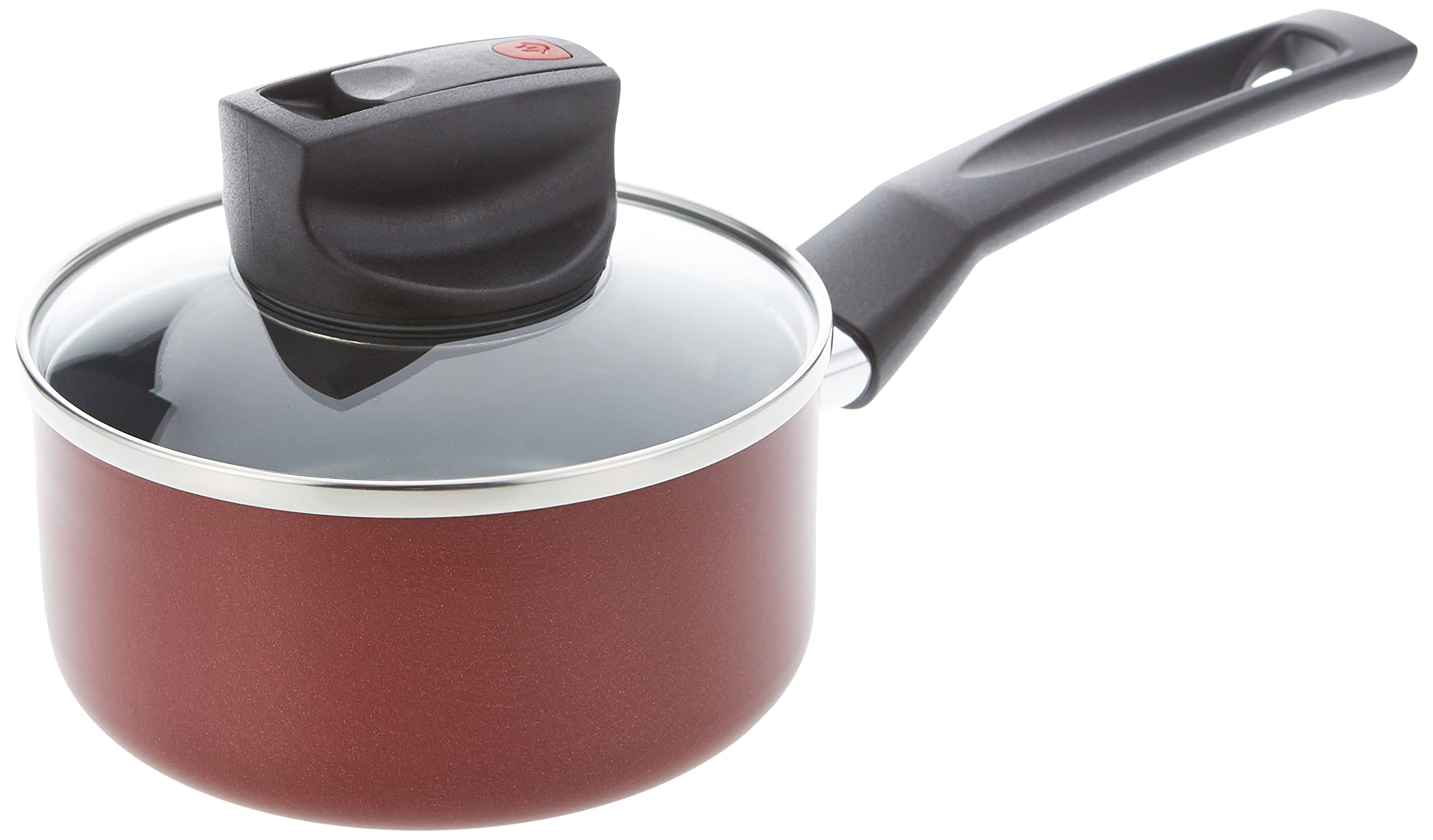 Safecook 14cm Cooking Pot | Non Stick Saucepans with Steam Release Technology | Small Saucepan with Pan Lid