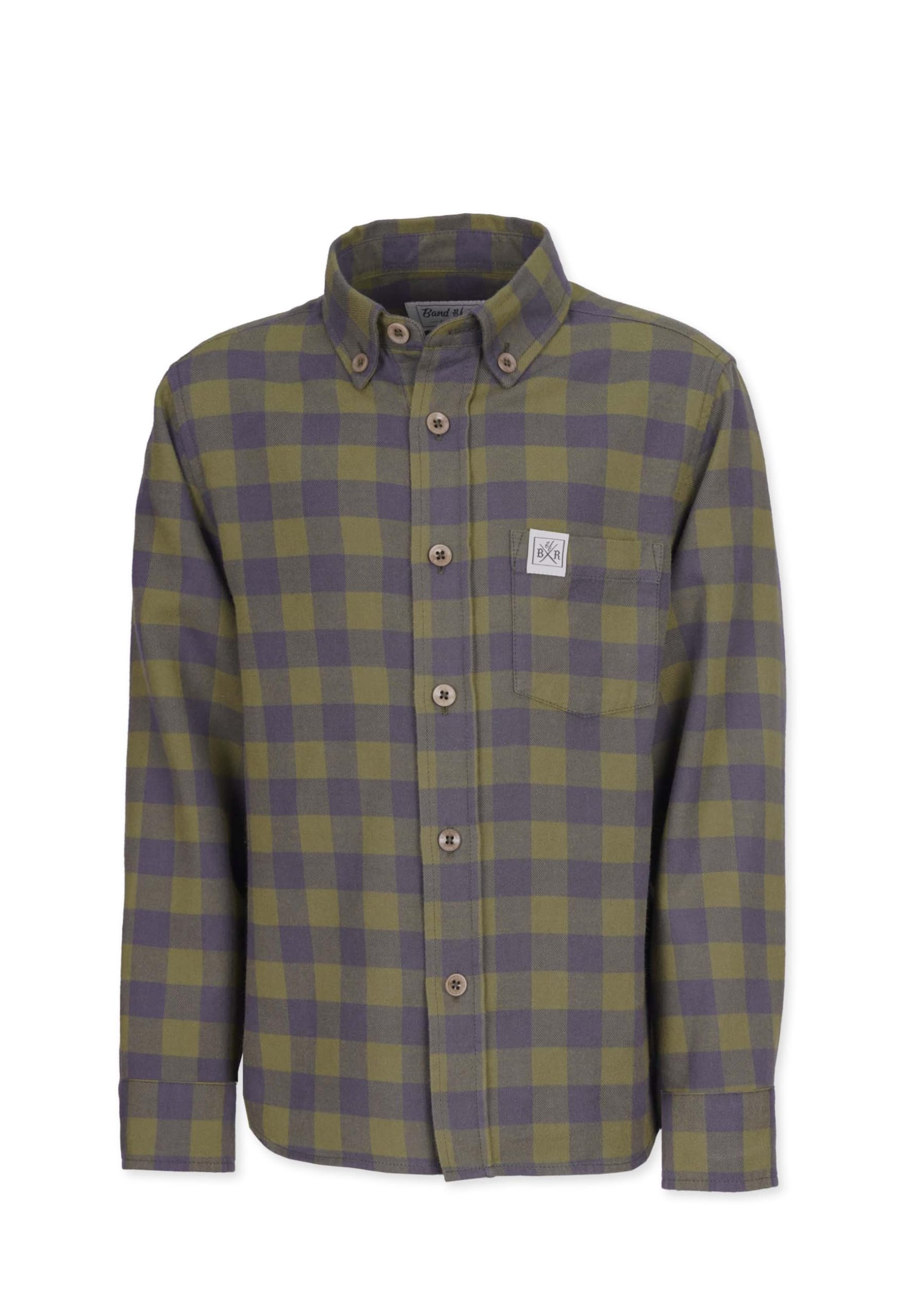 Band of Rascals Kinder Hemd Flannel Check aus Bio-Baumwolle