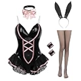 Bunny Costume Women Bunny Suit Cosplay Adult Anime Senpai Maid Outfit