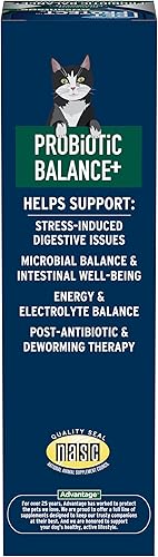 Miniatura 2 de Pet Protect Cat Probiotic Balance+ Gel oral, endurosina formulada por veterinarios, prebióticos y probióticos para gatos, suministro para 3 días,