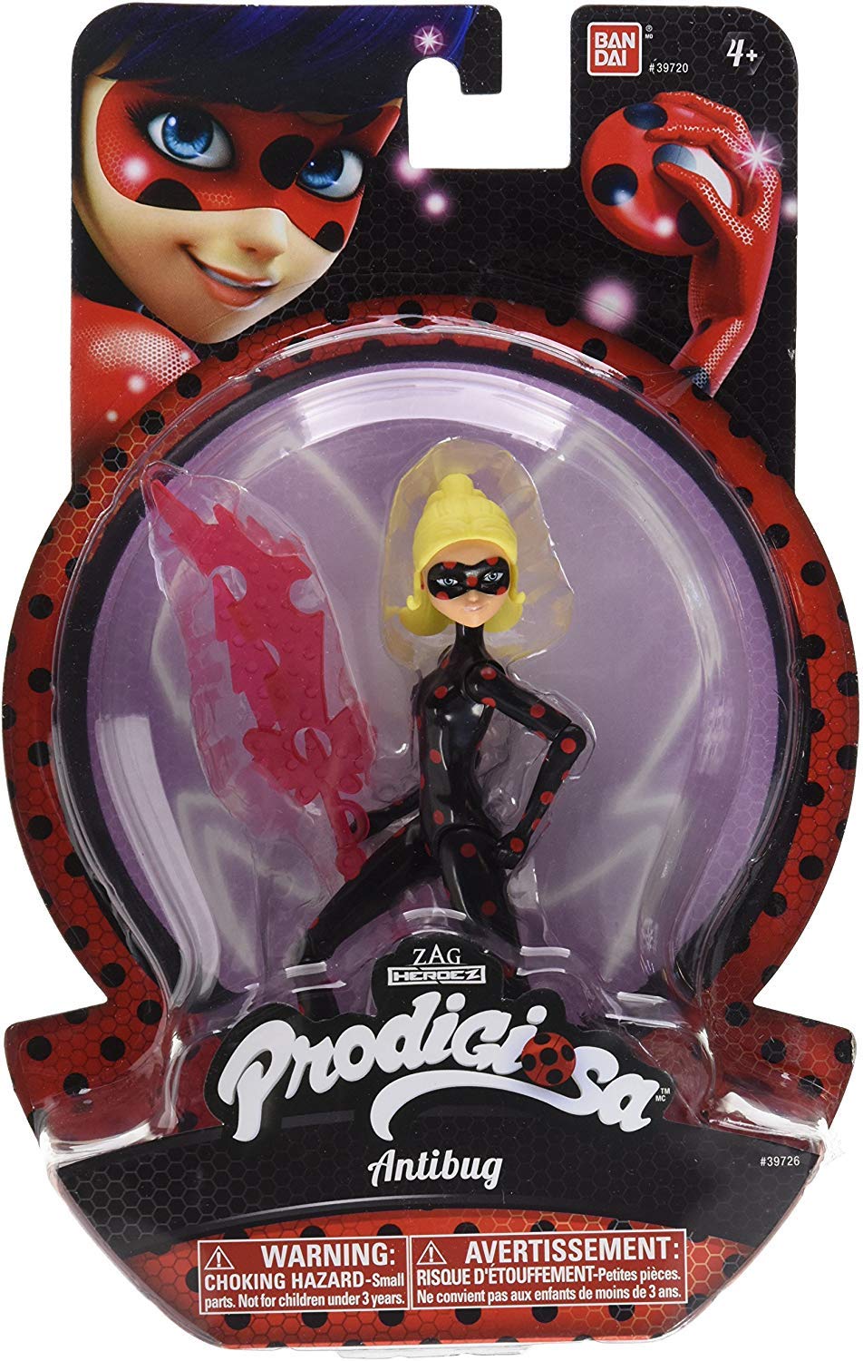 MiraculousTales of Ladybug & Cat Noir Antibug 14 cm