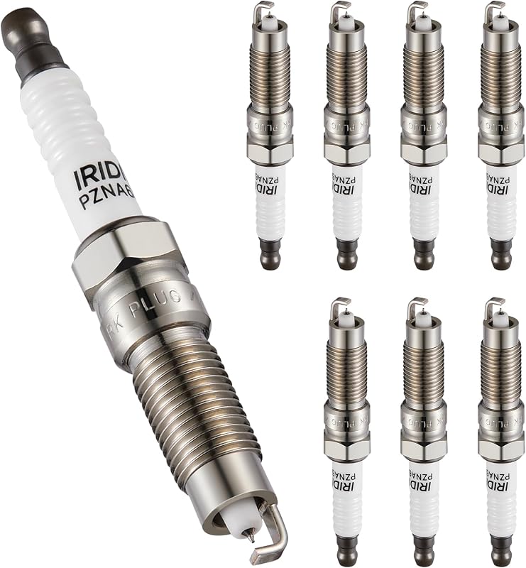 Velas de ignição Iridium Platinum SYKRSS SP509 para Ford F-150 – Kit com 8 unidades