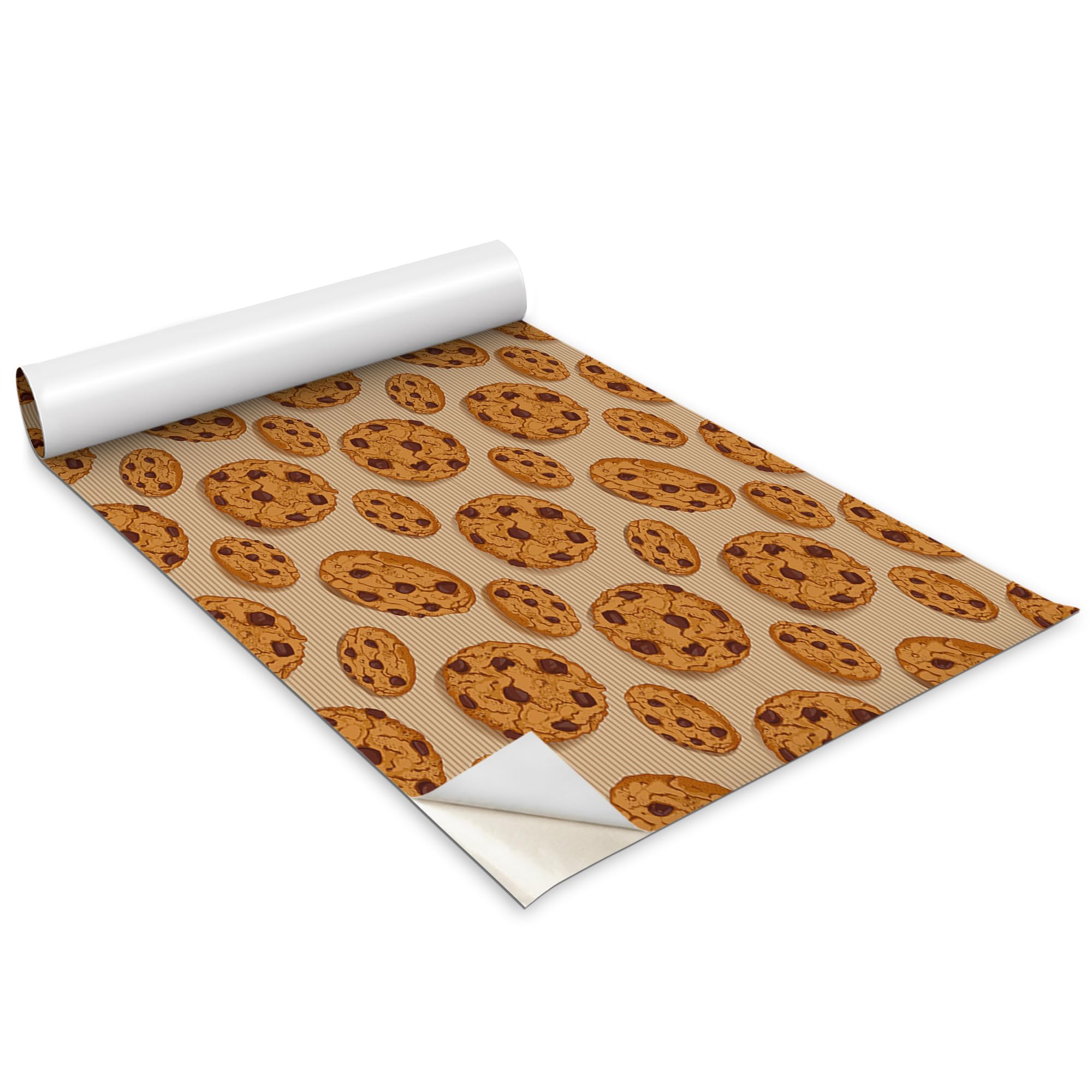 Sticker Adhesif Rouleau Anti Tache pour Meuble de Cuisine et Buffet de Salon