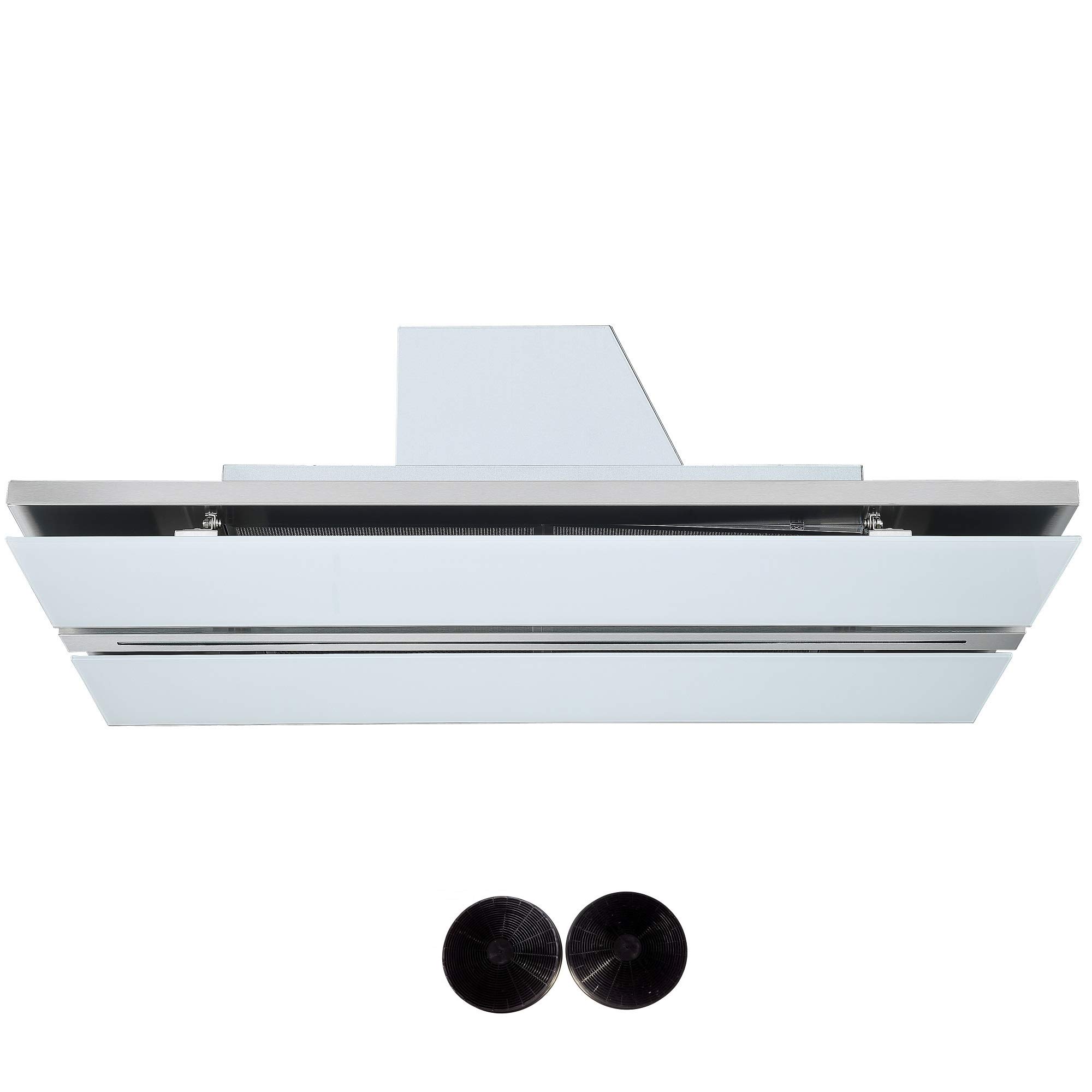 Buy Cookology 100cm Ceiling Island Cooker Hood & Recirculating Carbon