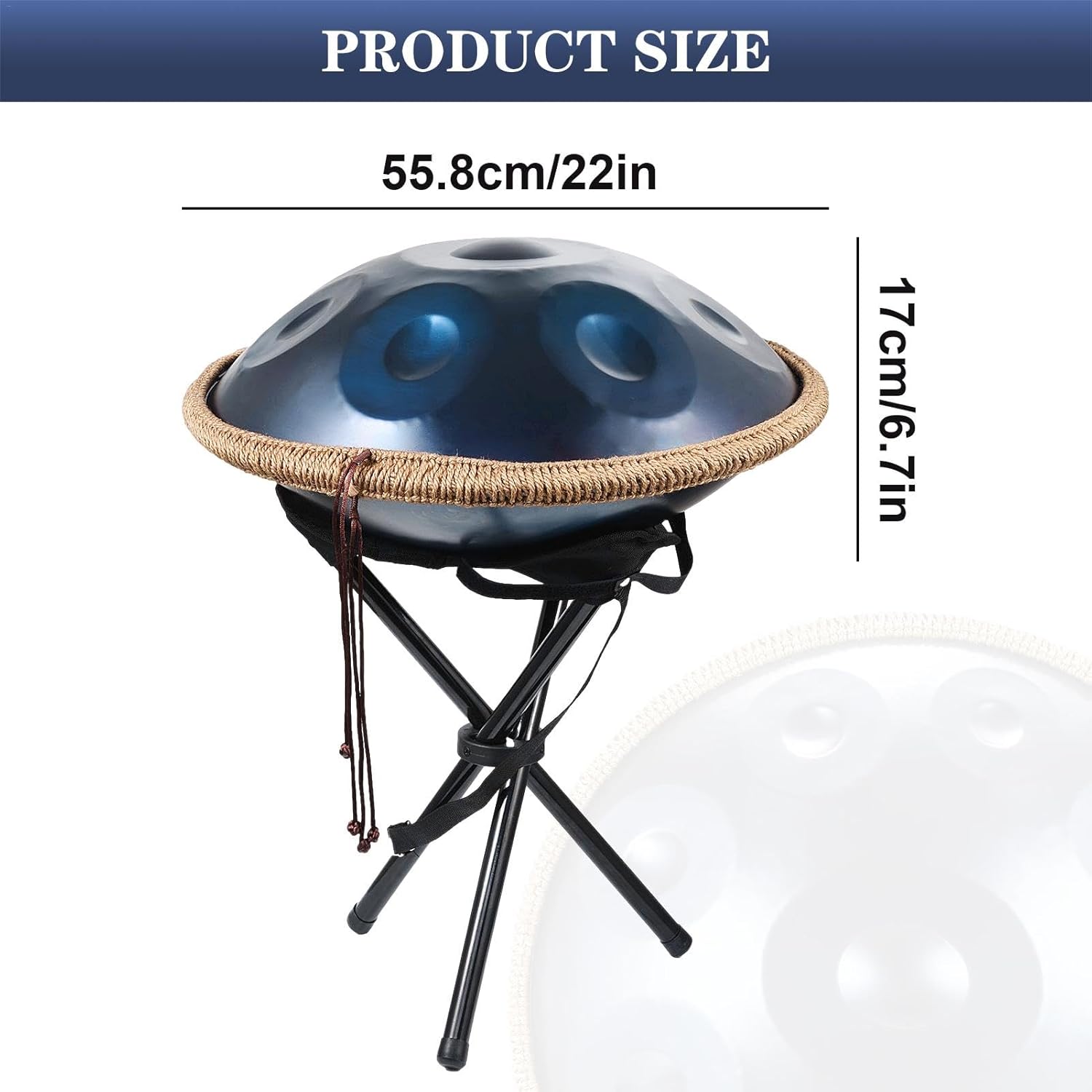 22-Inch D Minor Handpan Drum - Image 6