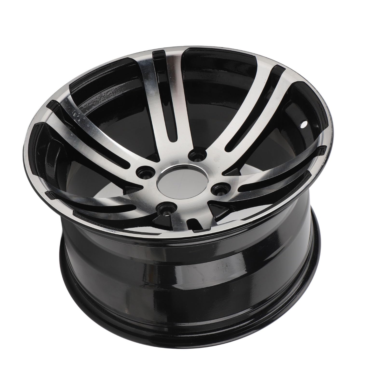Tonysa 14-calowa Piasta Koła 4 X 110 do Gokarta ATV Cart, Zapasowe Przednie Tylne Koła ze Stopu Aluminium, Wytrzymała, Odporna na rdzę 14-calowa Felga do Pojazdów Użytkowych - 11 Sztuk (Tył)