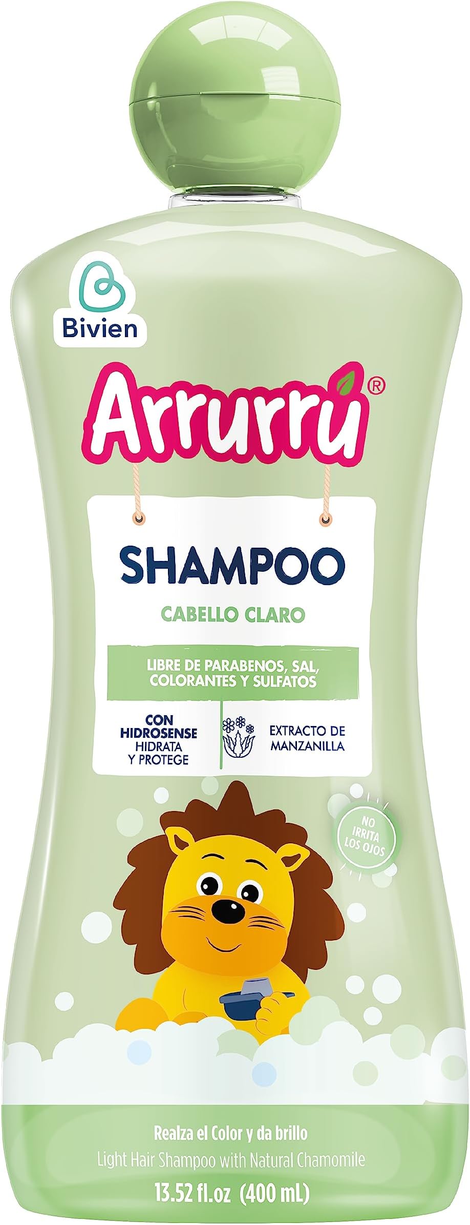 Baby Shampoo with Chamomille Extract~Shampoo Para Bebes Con Extracto De Manzanilla Y Proteina De Trigo 13.5 oz