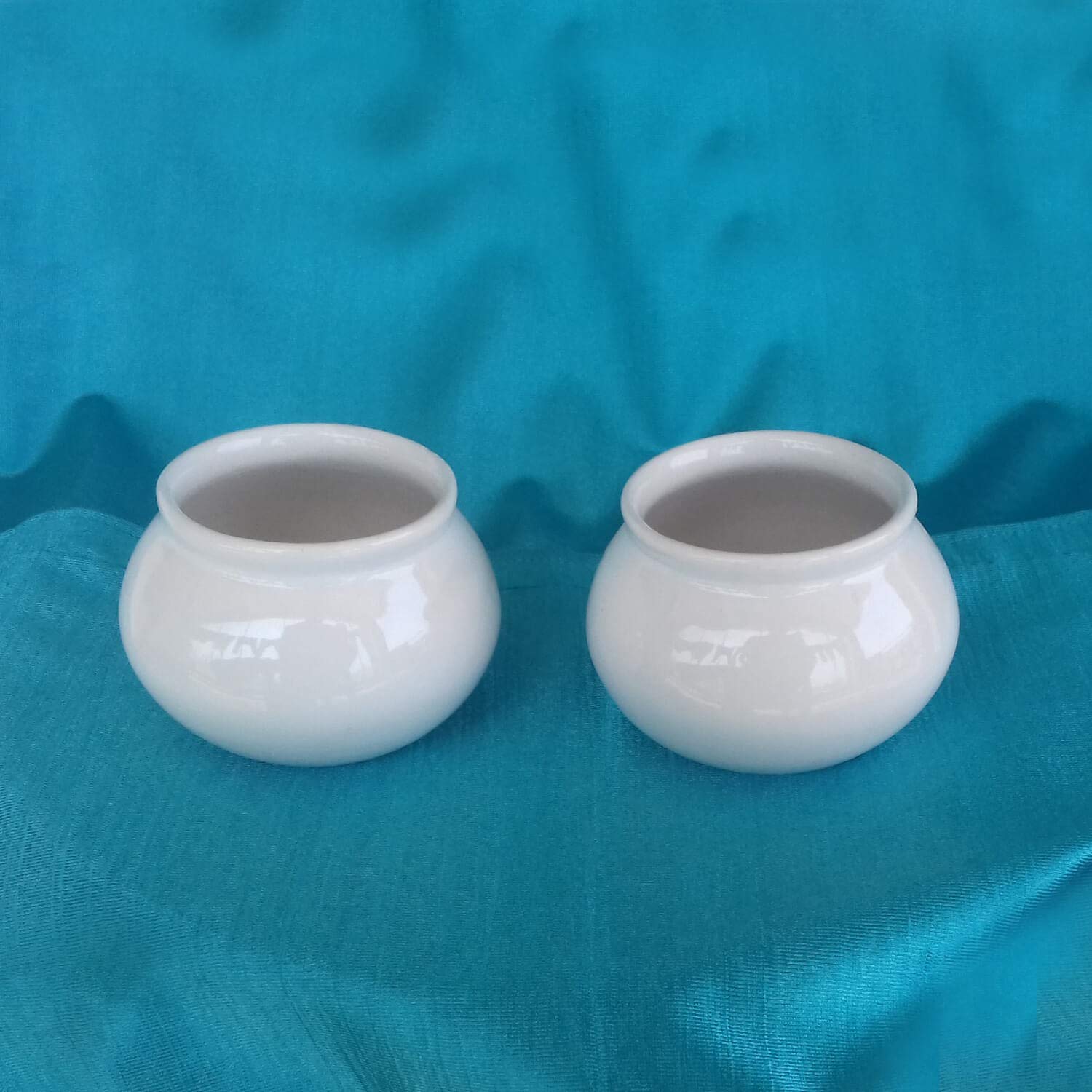 Shree Enterprises Matki Ceramic Indoor Flower Pot Without Plant (Design