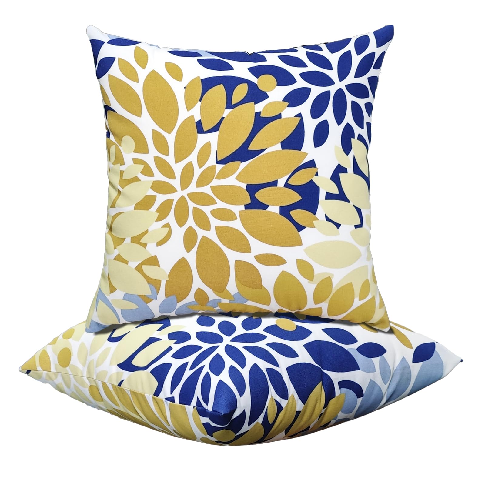 Yellow Outdoor Pillows Outside Pillows with Insert Included