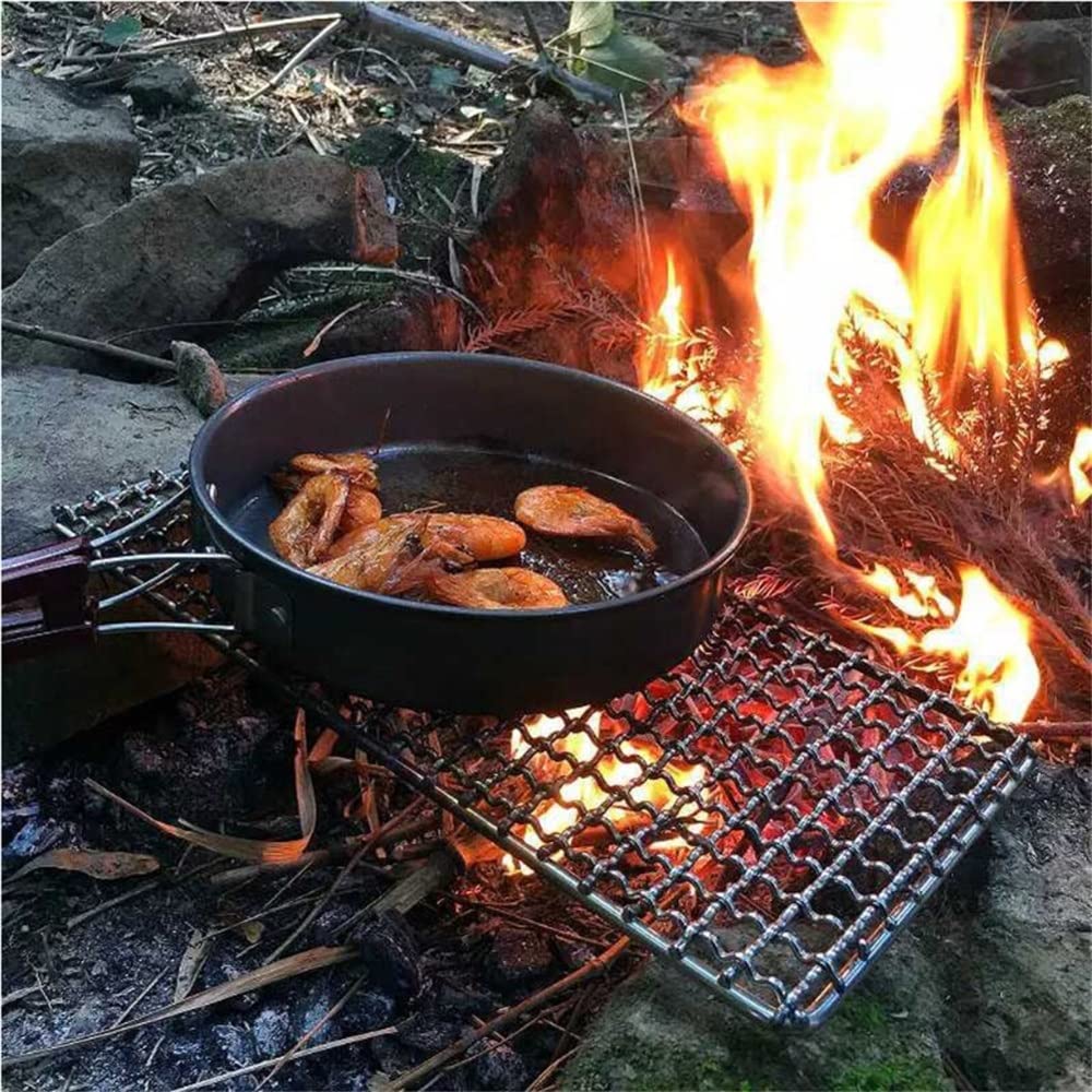 Barbecue Skewer Reusable Grill Sticks Bbq Fork Bbq Utensil Kitchen Outdoor Camping Accessories(32 * 26cm)