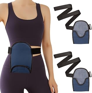 Pack of 2 Ostomy Bag Covers, Adjustable Ostomy Bag Cover, Waterproof Colostomy Bag Covers, Stoma Accessories, Suitable for Care After Ostomy Surgery, Royal Blue
