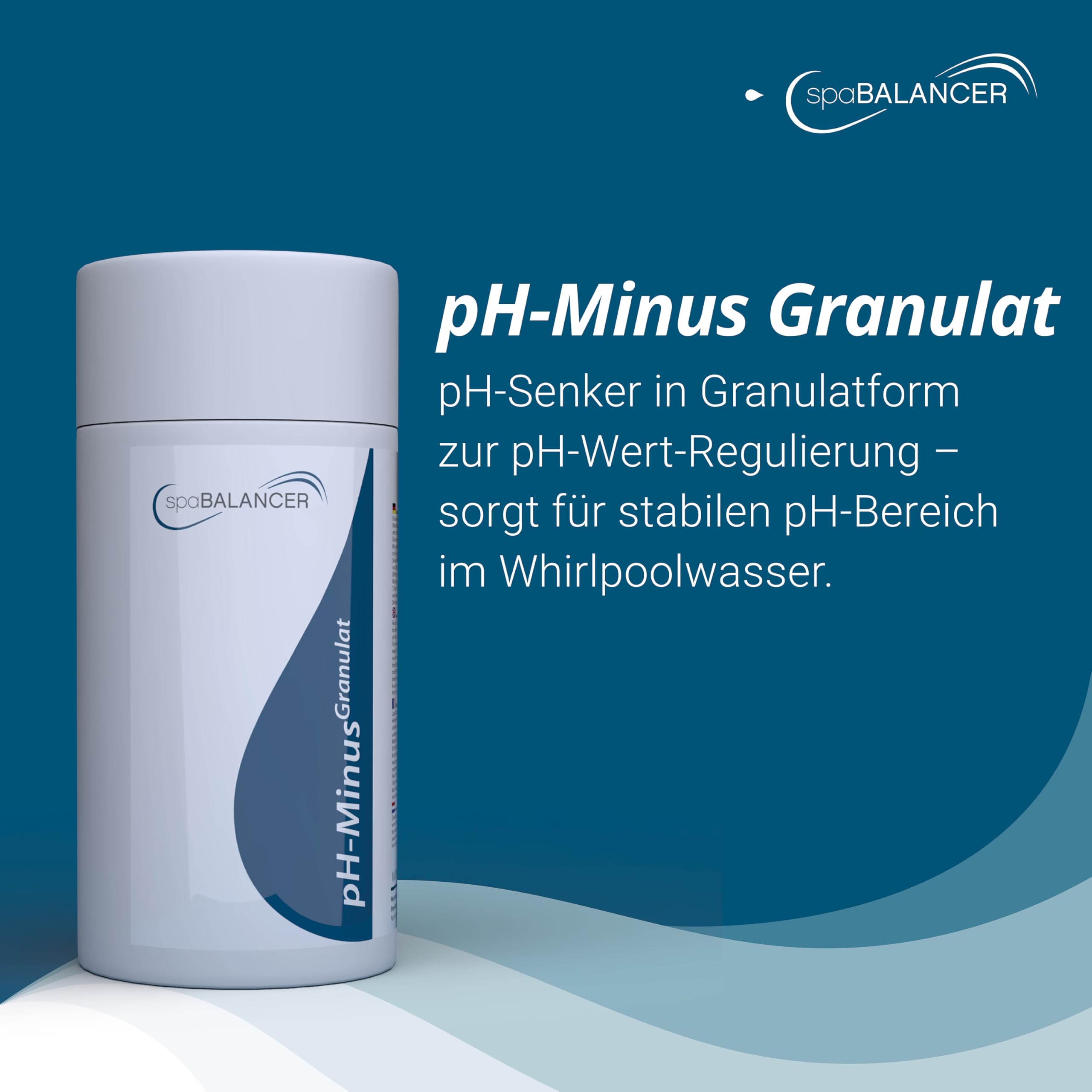 SpaBalancer StarterSet 2 Wasserpflege Komplettset für Badezuber und Sandfilteranlagen, chlorfrei, mit Basic, UltraShock, SoftWater, pH-Minus Granulat, pH-Tester und Pooltester in Jute-Tasche