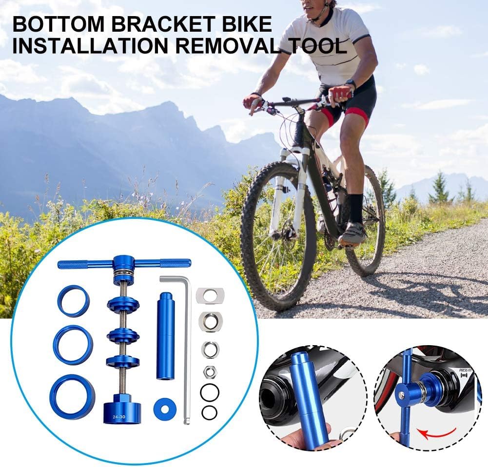 Professionelles Werkzeug zum Anbringen und Entfernen von Fahrrad-Tretlagern, Werkzeug-Set für Bb86/Pf30/92/386