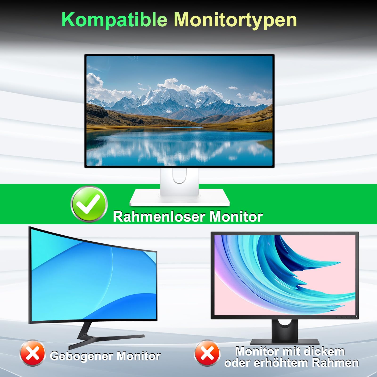 2 filtri magnetici per schermo da 23,8 pollici, per proporzioni di 16:9, antiriflesso, filtro per luce blu, monitor da 23,8", pellicola protettiva per la privacy del computer, filtro per la privacy