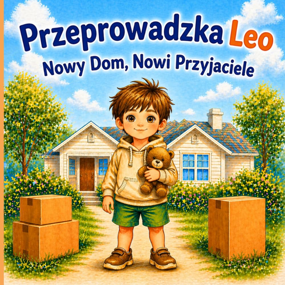 Przeprowadzka Leo: Nowy Dom, Nowi Przyjaciele: Książka dla Dzieci po Polsku o przeprowadzce, zmianach i odnajdywaniu się w nowym miejscu